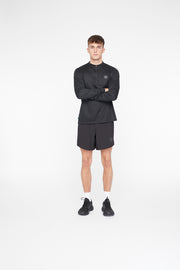 Men's Erris 2 in 1 Shorts - Black/Grey