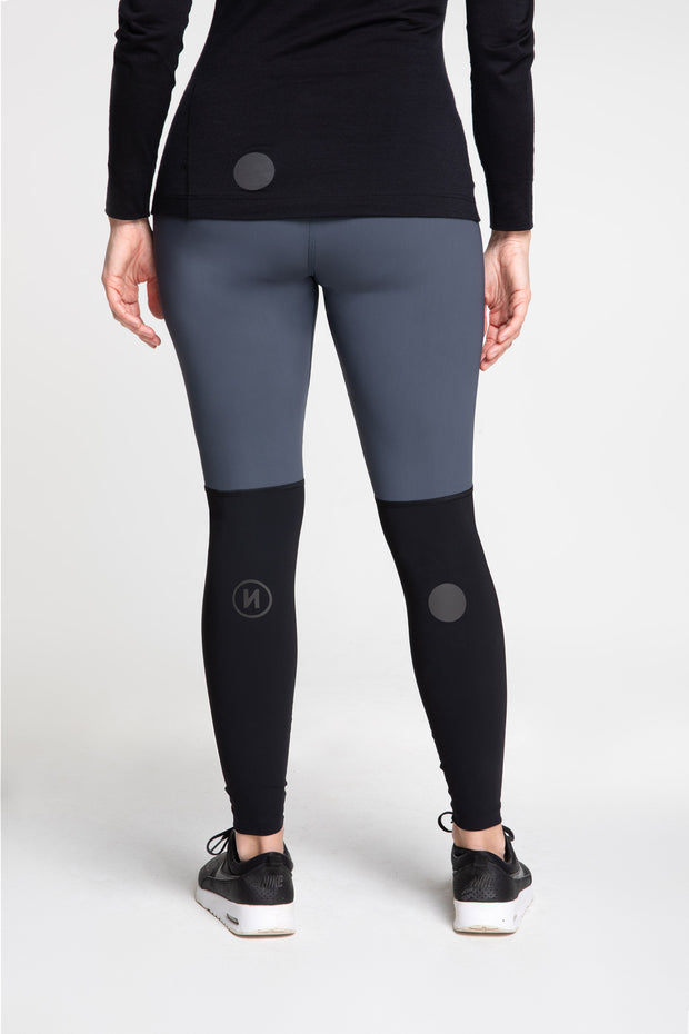 Women's Lillydale Tights - Black/Grey